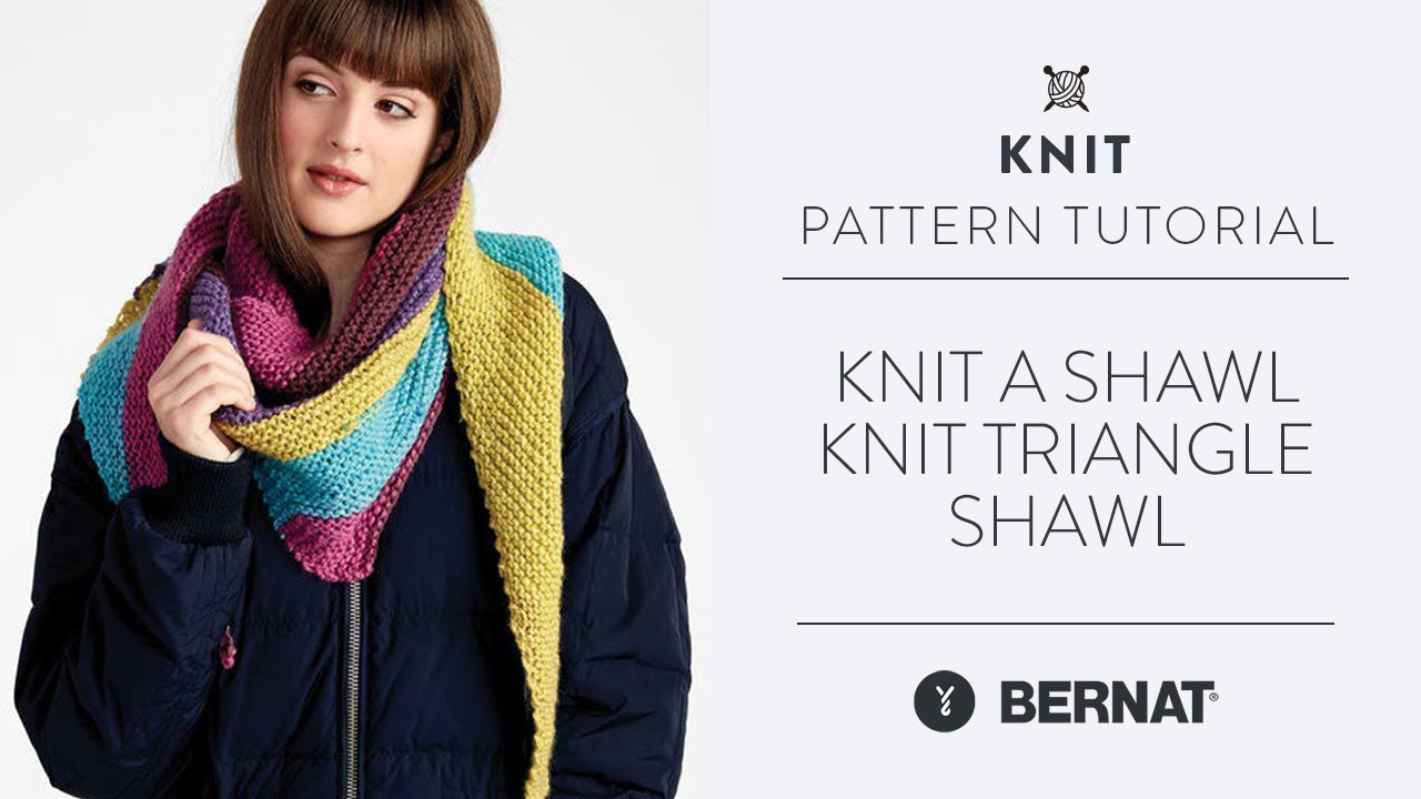 Image of Knit a Shawl: Knit Triangle Shawl thumbnail