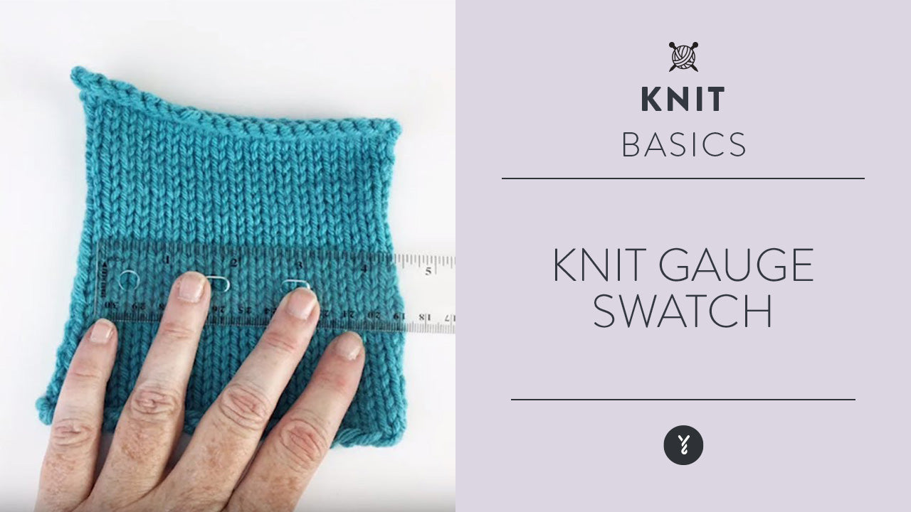 Image of Knit: Gauge Swatch thumbnail