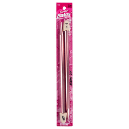 Susan Bates Silvalume 10" Single Point Knitting Needles Susan Bates Silvalume 10" Single Point Knitting Needles