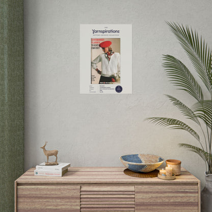 Vintage Red Heart Knit & Crochet Pattern Archive Poster Vintage Red Heart Knit & Crochet Pattern Archive Poster