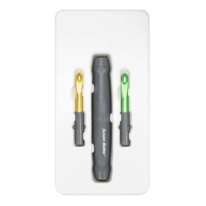 Susan Bates Twist + Lock - Clearance Items Yarn Cutter with H and K Hooks