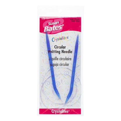 Susan Bates Crystalites 29" Circular Knitting Needles - Clearance Items* Susan Bates Crystalites 29" Circular Knitting Needles - Clearance Items*