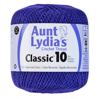 Aunt Lydia's Classic Crochet Thread Size 10 - Discontinued Shades Violet
