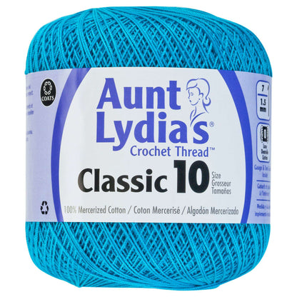 Aunt Lydia's Classic Crochet Thread Size 10 - Discontinued Shades Parakeet