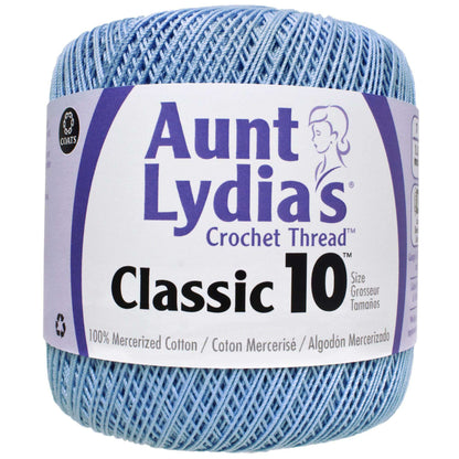Aunt Lydia's Classic Crochet Thread Size 10 - Discontinued Shades Delft