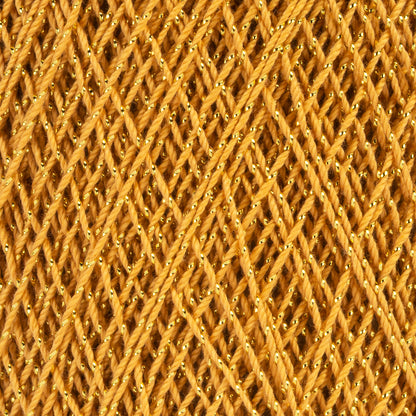 Aunt Lydia's Metallic Crochet Thread Size 10 Gold/Gold