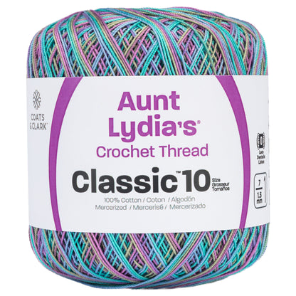 Aunt Lydia's Classic Crochet Thread Size 10 - Discontinued Shades Monet