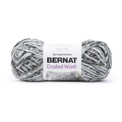 Bernat Crushed Velvet Yarn - Discontinued Shades Soft Gray