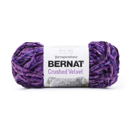 Bernat Crushed Velvet Yarn - Discontinued Shades Potent Purple