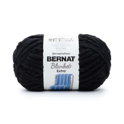 Bernat Blanket Extra Yarn (300g/10.5oz) - Discontinued Shades Black