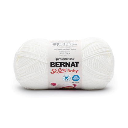 Bernat Softee Baby Yarn (280g/9.9oz) - Discontinued Shades White Cloud