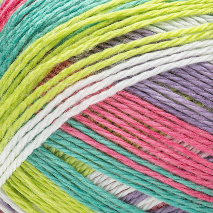 Bernat Softee Baby Stripes Yarn (250g/8.8oz) - Discontinued Shades Sour Candy
