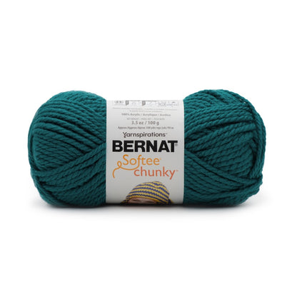 Bernat Softee Chunky Yarn (100g/3.5oz) - Discontinued Shades Teal Waves