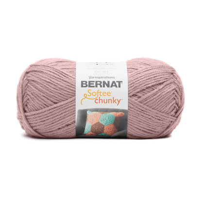 Bernat Softee Chunky Yarn (400g/14oz) Gray Rose