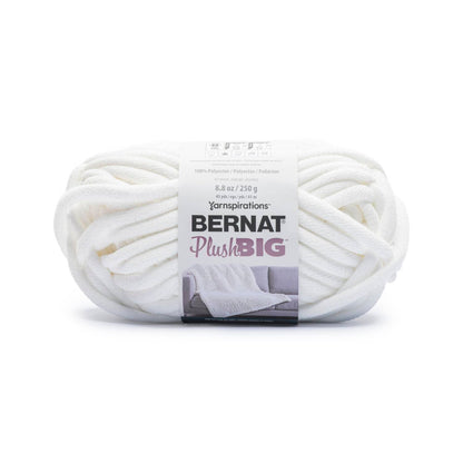 Bernat Plush Big Yarn - Clearance Shades True White