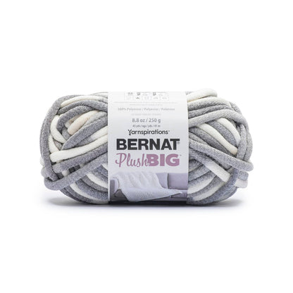 Bernat Plush Big Yarn - Clearance Shades Baleen Gray