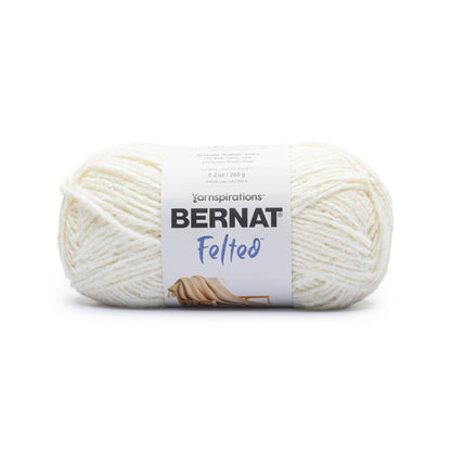 Bernat Felted Yarn Ecru