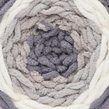 Bernat Blanket Stripes Yarn (300g/10.5oz) - Discontinued Shades Gray Matters