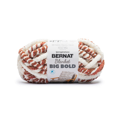 Bernat Blanket Big Bold Yarn (300g/10.5oz) - Clearance Shades Red Bold