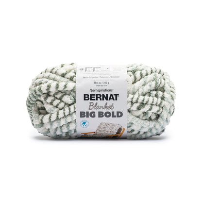 Bernat Blanket Big Bold Yarn (300g/10.5oz) - Clearance Shades Green Bold