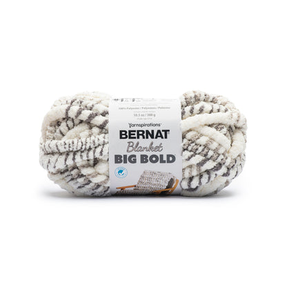 Bernat Blanket Big Bold Yarn (300g/10.5oz) - Clearance Shades Gray Bold