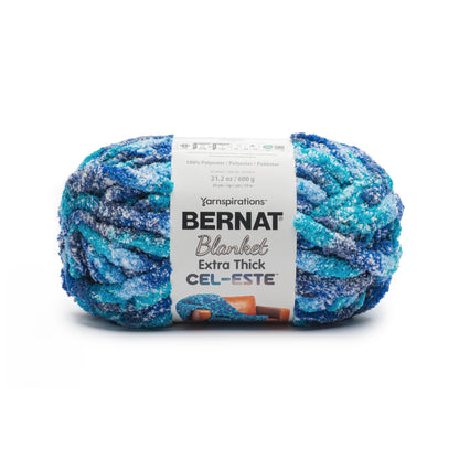 Bernat Blanket Extra Thick Cel-Este Yarn (600g/21.2oz) Nebula Blue
