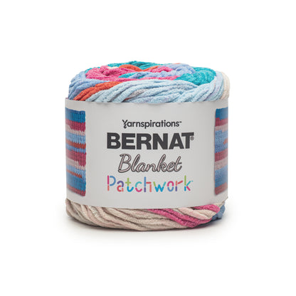 Bernat Blanket Patchwork Yarn (300g/10.5oz) Beach Towel