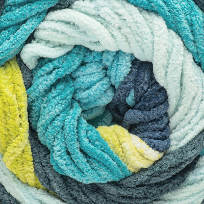 Bernat Blanket Patchwork Yarn (300g/10.5oz) Teal Dream