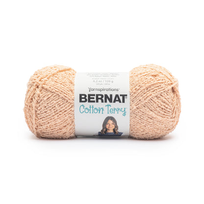 Bernat Cotton Terry Yarn (120g/4.2oz) Pale Peach