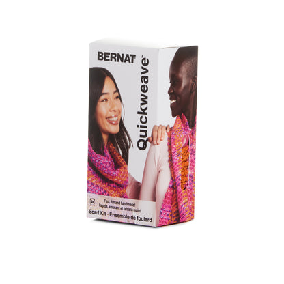 Bernat Quickweave Scarf Weaving Kit (140g/4.9oz) Citrus Twist