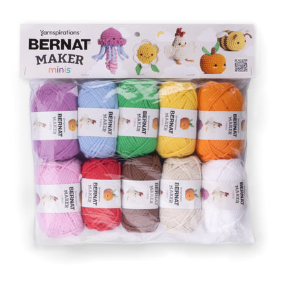 Bernat Maker Minis Pack Yarn (500g/17.6oz) Classic