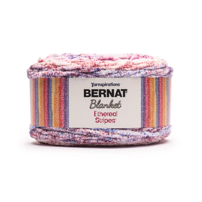 Bernat Blanket Ethereal Stripes Yarn (300g/10.5oz) Ice Pop