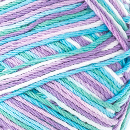 Bernat Handicrafter Cotton Ombres Yarn (340g/12oz) - Discontinued Shades Beach Ball Blue