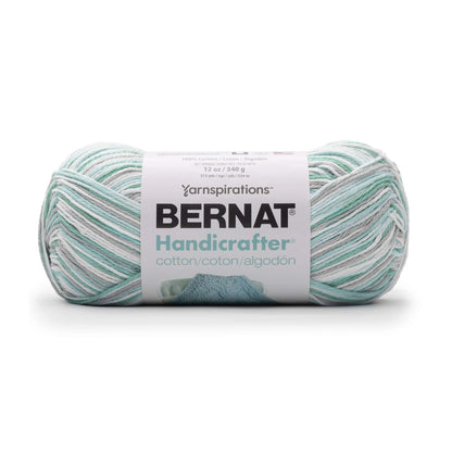 Bernat Handicrafter Cotton Ombres Yarn (340g/12oz) - Discontinued Shades Quiet Sea