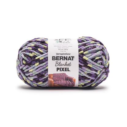Bernat Blanket Pixel Yarn (300g/10.5oz) Granular Grape