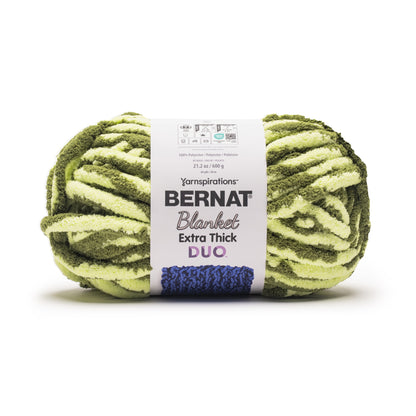 Bernat Blanket Extra Thick Duo Yarn (600g/21.2oz) Lime Punch
