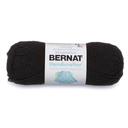 Bernat Handicrafter Cotton Yarn - Clearance Shades Black Licorice