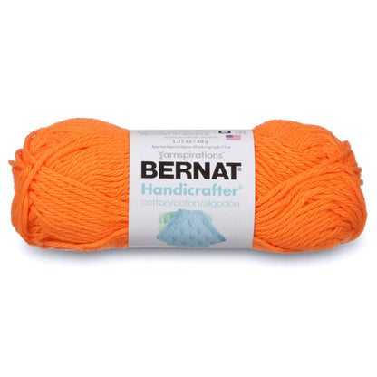 Bernat Handicrafter Cotton Yarn - Clearance Shades Hot Orange