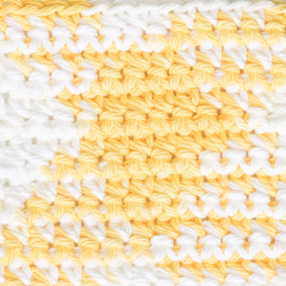 Bernat Handicrafter Cotton Ombres Yarn - Clearance Shades Lemon Swirl Ombre