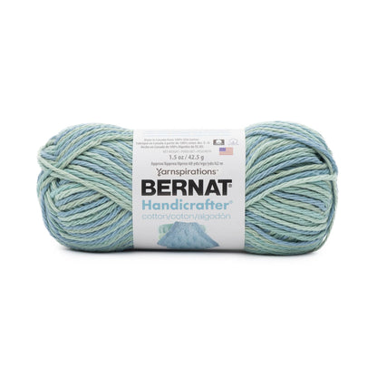 Bernat Handicrafter Cotton Ombres Yarn - Discontinued Shades Waterfront Ombre