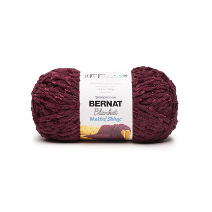 Bernat Blanket Matte & Shiny Yarn (300g/10.5oz) Plum Luster