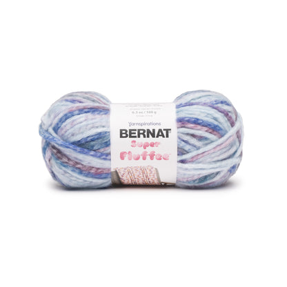 Bernat Super Fluffee Variegates Yarn (180g/6.3oz) Moody Blues