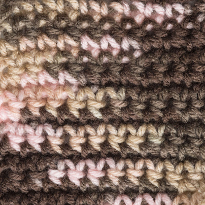Bernat Super Value Variegates Yarn - Discontinued Shades Pink Taupe