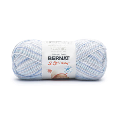 Bernat Softee Baby Variegates Yarn - Discontinued Shades Blue Flannel