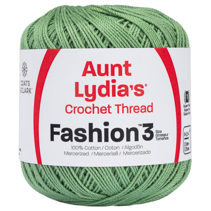 Aunt Lydia's Fashion Crochet Thread Size 3 Sage