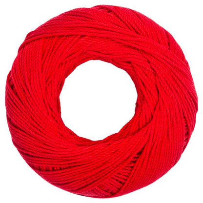 Aunt Lydia's Fashion Crochet Thread Size 3 Atom Red