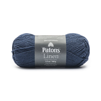 Patons Linen Yarn - Discontinued Shades Midnight Blue
