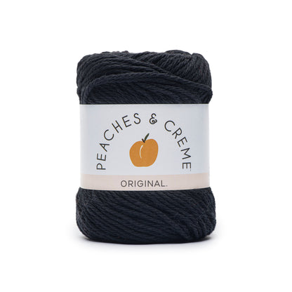 Peaches & Crème Solids Yarn Black
