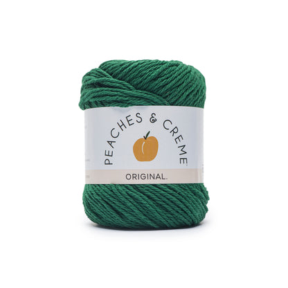Peaches & Crème Solids Yarn Forest Green