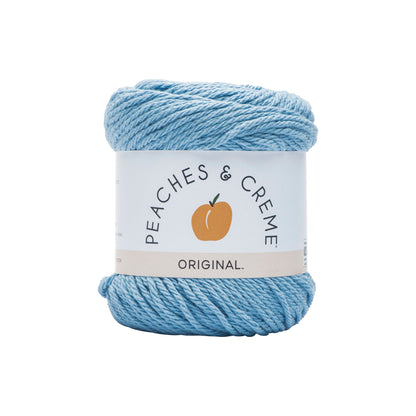 Peaches & Crème Solids Yarn Light Blue